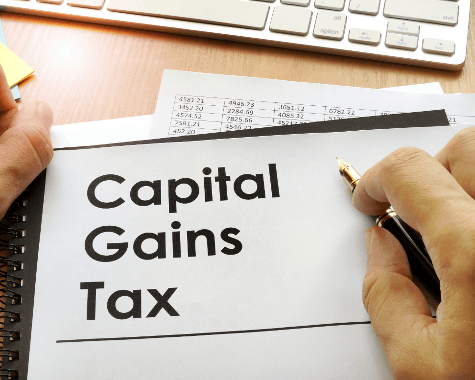 When one profits off the sale of an asset, they are left with capital gains.